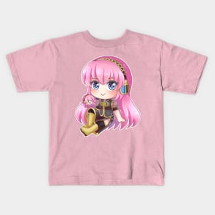 VOCALOID Megurine Luka chibi Kids T-Shirt